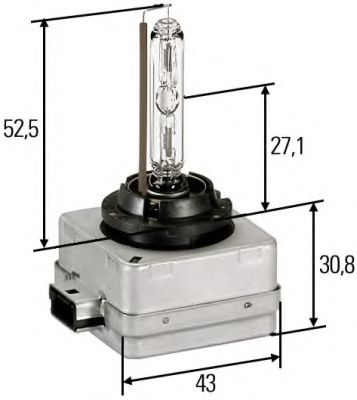 Лампа ксенон 85V D1S 35W PK32D-2 4300K