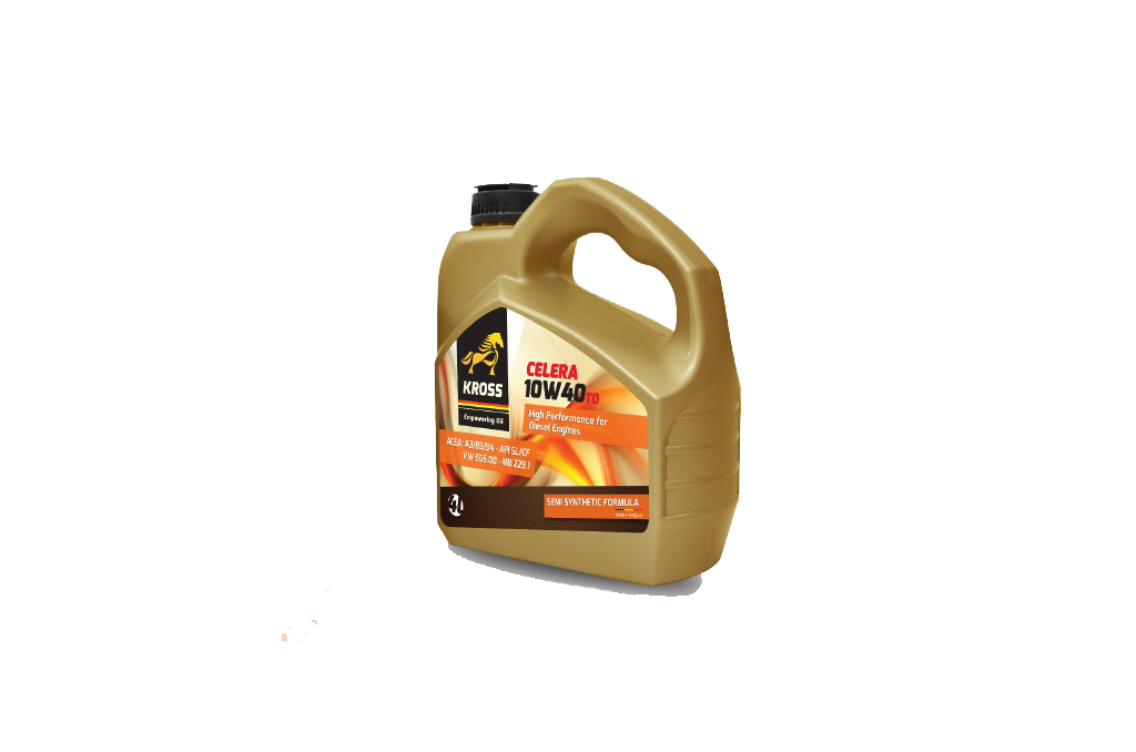 Масло Kross CELERA TD 10W40 4L (API SL/CF VW 505.00 ACEA A3/B4-08, A3/B3-08 MB 229.1)