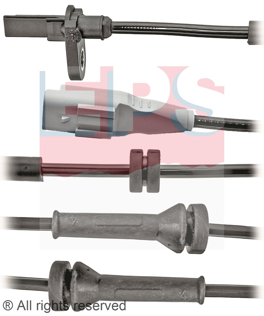 Датчик ABS зад. L/P Citroen C4/Peugeot Partner 1.6-2.0 HDI 10.06-