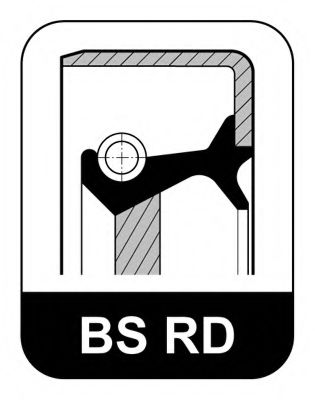 Сальнiк коленвала перед. MAN(D0824/6) DB 66x90x12mm