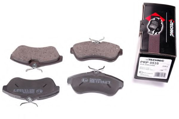 Переднi гальм.колодки Citroen C3 1.4 16V 1.6 16V 02-
