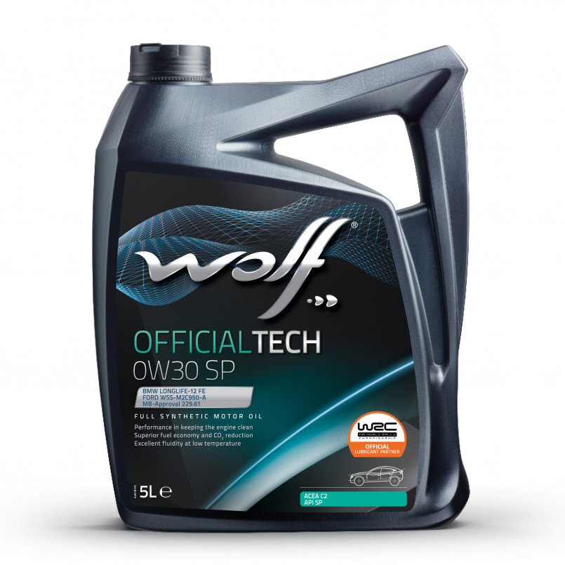 Масло моторное OFFICIALTECH 0W30 SP, BMW Longlife-12 FE, Ford WSS M2C950-A, MB 229.61, 5л.