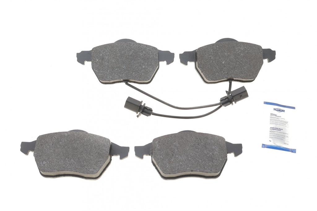 Колодки гальмівні (передні) Audi A4/A6 95-11/Skoda SuperB 01-08/VW Golf/Passat B5 97-06