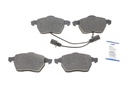 Колодки гальмівні (передні) Audi A4/A6 95-11/Skoda SuperB 01-08/VW Golf/Passat B5 97-06