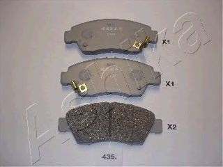 Гальмівні колодки дискові перед. Honda Civic 1.6i 87-94/ 1.4-1.6i 94- /Rover 400 -95