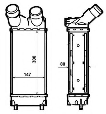 Інтеркулер Citroen Berlingo Peugeot Partner 1.6HDI 02.06-