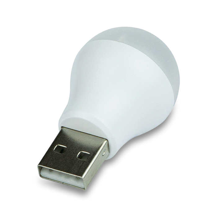 Фонарь LED USB 5V 1W White