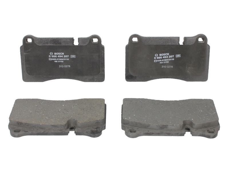 Колодки тормозные (передние) VW Touareg 2.5-4.2 TDI/FSI 02- (Brembo)