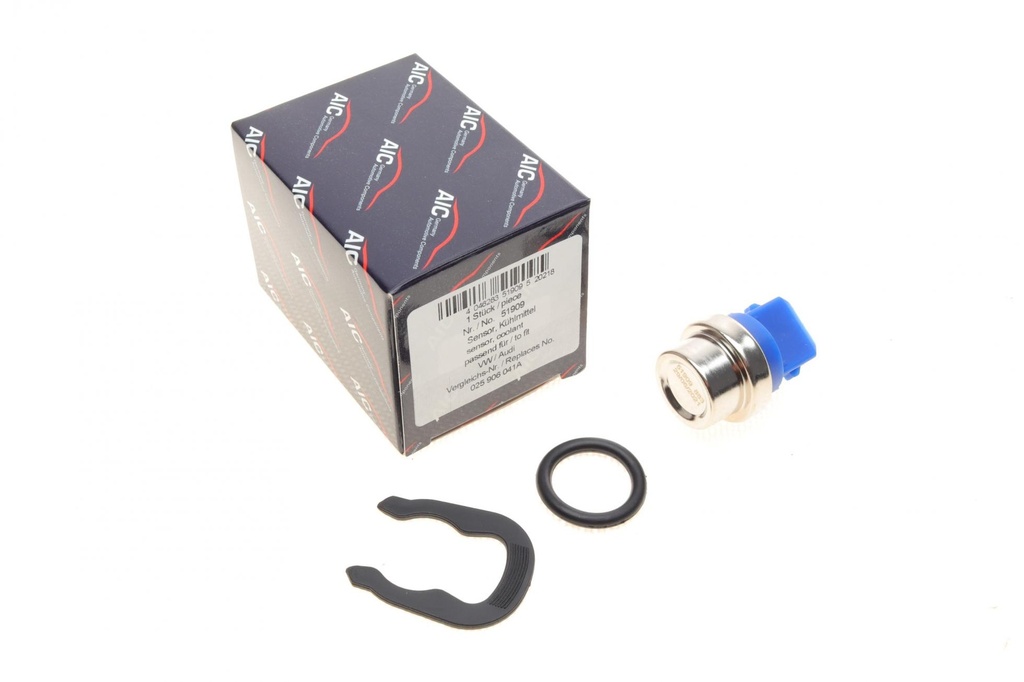 Датчик температури охолоджувальної рідини VW Caddy I/II/T4 1.4-2.5 85-04 (2 конт.) (синій)