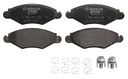 Колодки гальмівні (передні) Peugeot 206 98-/Peugeot 206+ 09-13/Peugeot 306 93-01