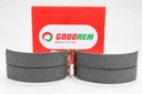 Тормозные колодки зад. Nissan Micra 03-10/Note 02-12/Tiida 07-12 (Lockheed) SKU:RM1296