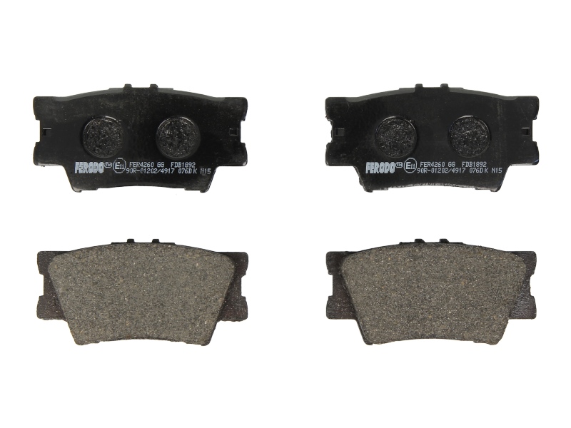 Колодки тормозные задние VOLVO 340-360; LEXUS ES; PONTIAC VIBE; TOYOTA AVALON, CAMRY, RAV 4 III, RAV 4 IV 1.8-3.5 08.84-