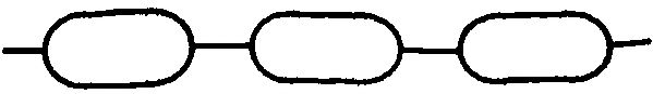 Прокладка колектора впускного Audi A4/A6/A8/VW Passat 2.4/2.8/3.0 96-06
