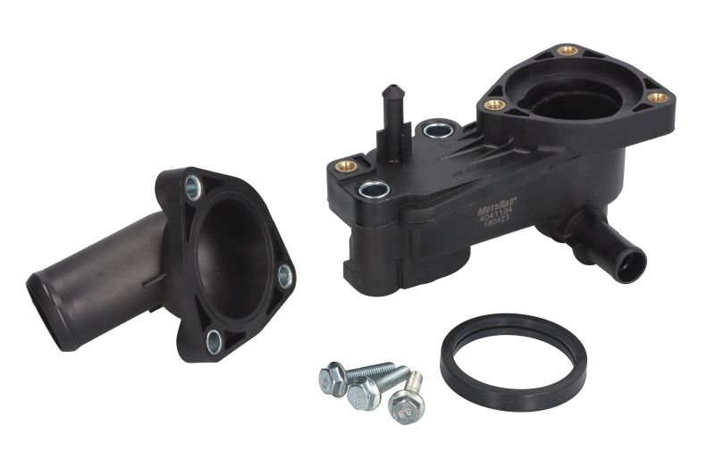 Фланець охолоджуючої рідини FORD C-MAX, ESCORT V, ESCORT VI, FIESTA III, FIESTA IV, FIESTA/HATCHBACK, FIESTA/MINIVAN, FOCUS C-MAX, FOCUS I, FOCUS II, FOCUS I/KOMBI 4BC-SYDA 03.89-06.15