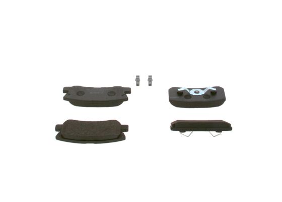Комплект тормозных колодок задний CHRYSLER 200; CITROEN C4 AIRCROSS, C-CROSSER, C-CROSSER ENTERPRISE; DODGE AVENGER, CALIBER; JEEP COMPASS; MITSUBISHI ASX, ENDEAVOR, GRANDIS 1.6-3.8 07.97-