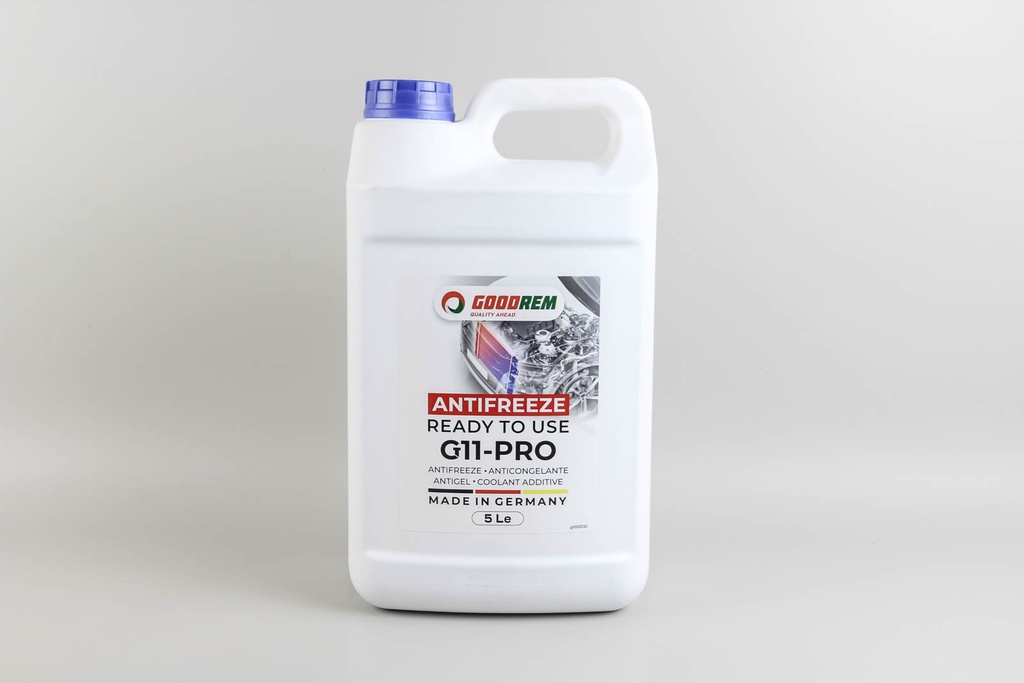 Антифриз G11 BLUE (синій) -38°C готовий (5L) (GERMANY)