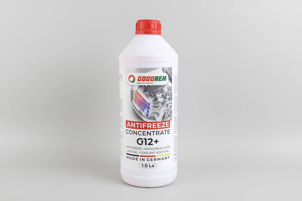 Антифриз G12+ RED (червоний) концентрат (1.5L) (GERMANY)
