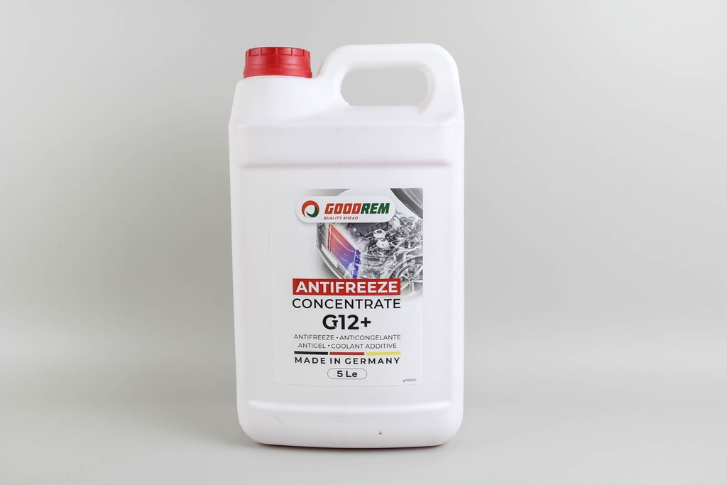 Антифриз G12+ RED (червоний) концентрат (5L) (GERMANY)