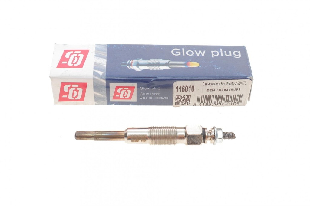 Свічка розжарювання Fiat Ducato 2.8D/JTD