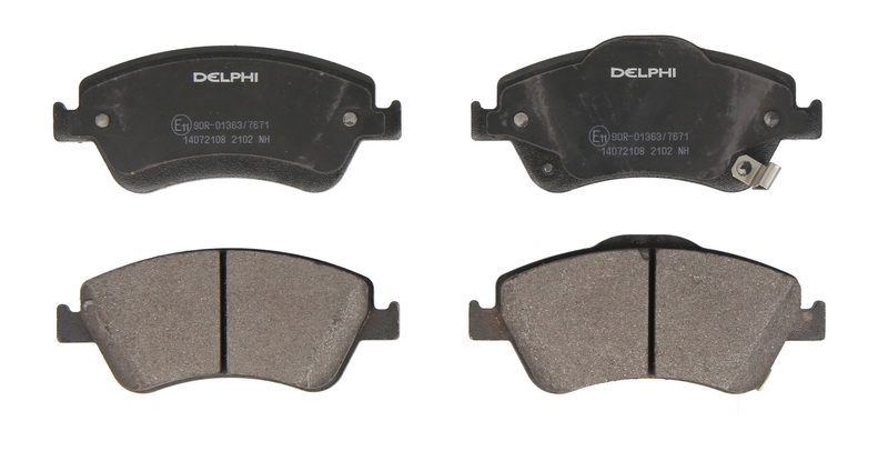 Комплект гальмівних колодок передній TOYOTA AURIS, COROLLA 1.33-2.0D 10.06-07.14