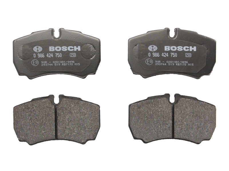 Колодки гальмівні (задні) Iveco Daily III-VI 99- (Brembo)