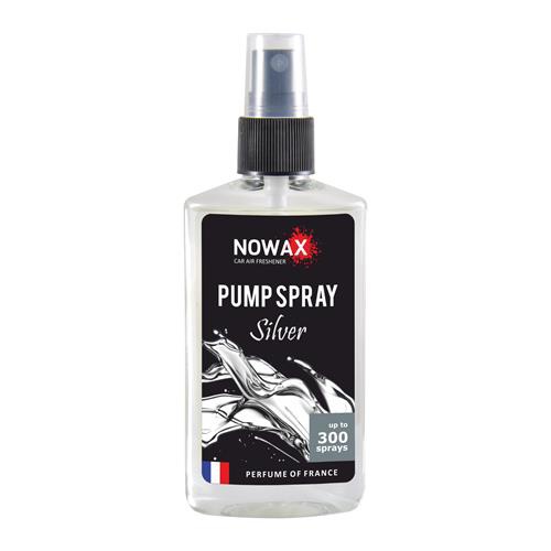 Ароматизатор NOWAX PUMP SPRAY Silver 75ml	