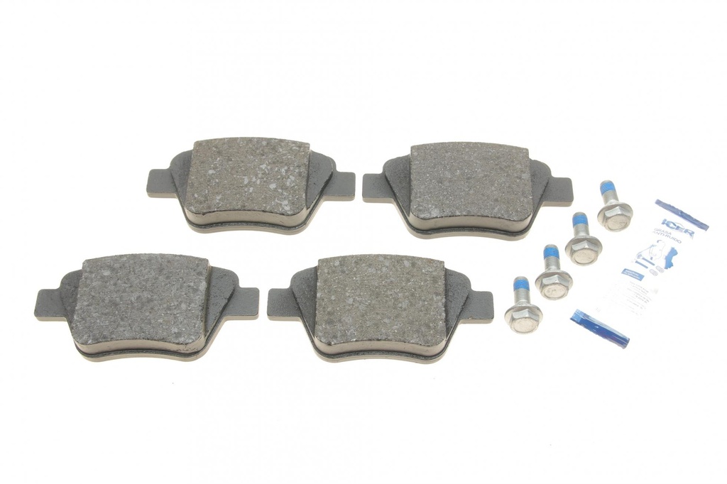 Колодки гальмівні (задні) Audi A1/A3/Skoda Octavia/SuperB/Yeti/VW Caddy/Touran/Golf/Passat B7/B8 04