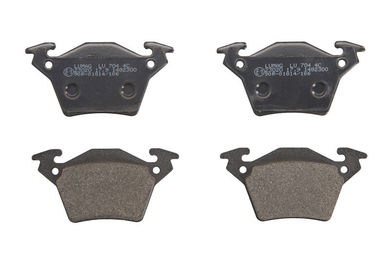 Колодки тормозные дисковые MB VITO 97-03 задние