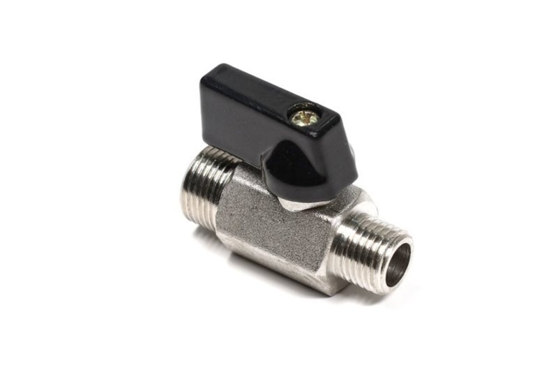 Кран шаровой резьбовой 3/8х3/8 (наружн.резьба)