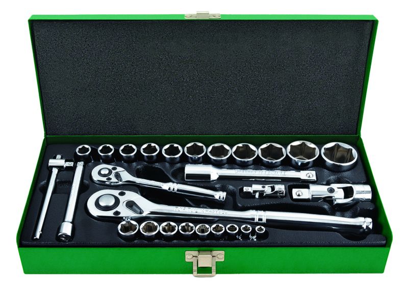 Набор инструмента 1/4" и 1/2" 28ед.