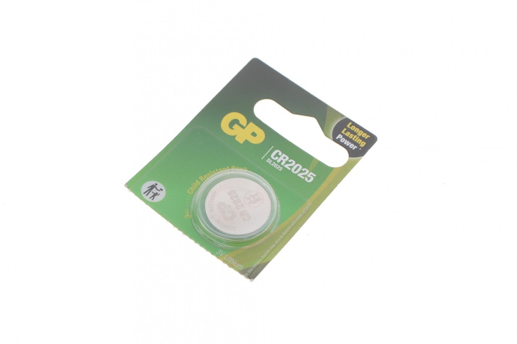 Батарейка GP Lithium CR2025-8U5 (3V DC) (1шт)