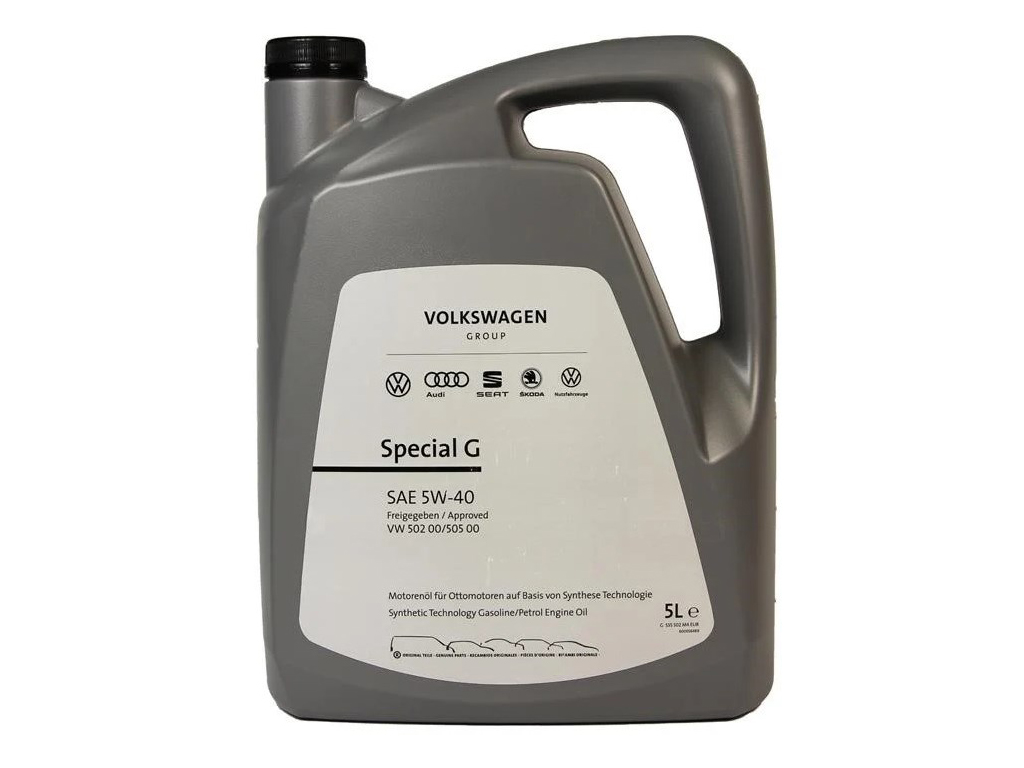 Масло 5W40 Special G (5L) (VW 502 00/505 00)