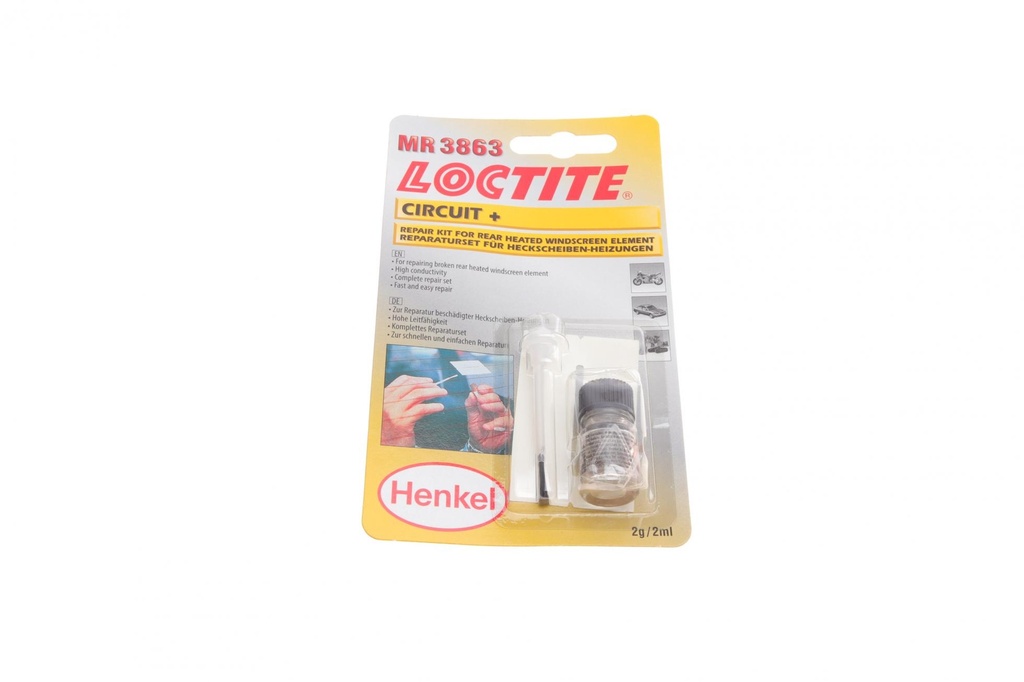 LOCTITE MR 3863, 2G Клей для ремонту обогрева скла і контактів