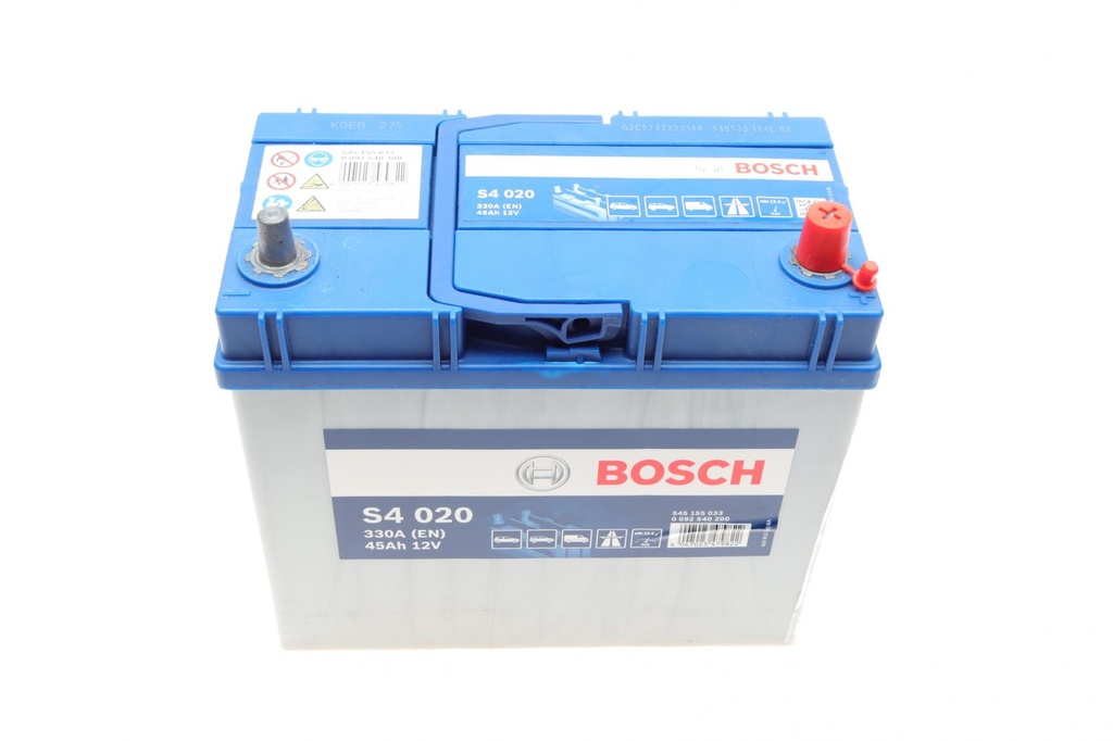 Акумуляторна батарея 45Ah/330A (238x129x227/+R/B00) Азія