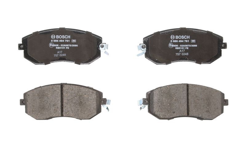 Колодки тормозные (передние) Subaru BRZ/Forester/Impreza/Legacy/Outback/XV/Toyota GT 86 1.5-2.5 08-