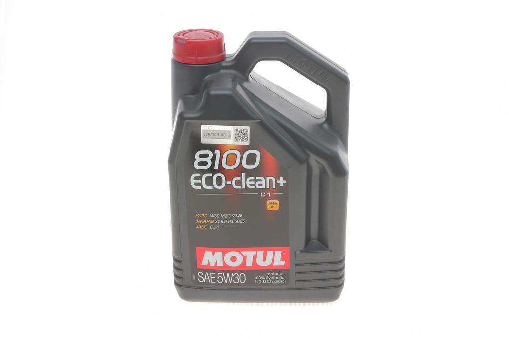 Олива Motul 8100 Eco-clean+ 5W-30, 5л.