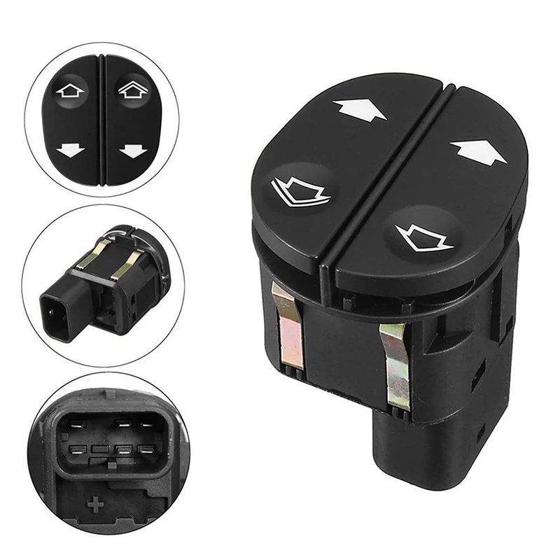 Кнопка склопідіймача Ford Transit Connect 02-13 (6-pin) 1459686 6S6T14529AB 