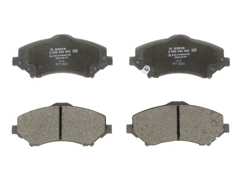 Колодки тормозные (передние) Chrysler Grand Voyager V 07-/Dodge Caravan 08-/VW Routan 08-13