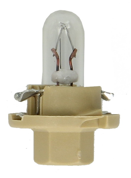 Автолампа 12V 1.5W BX8.4d (Бежева) (в щиток приладів)