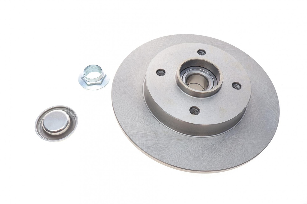 Диск тормозной (задний) Citroen C4/Peugeot 207/307 05- (249х9) (+ABS) (с подшипником) (d=30)