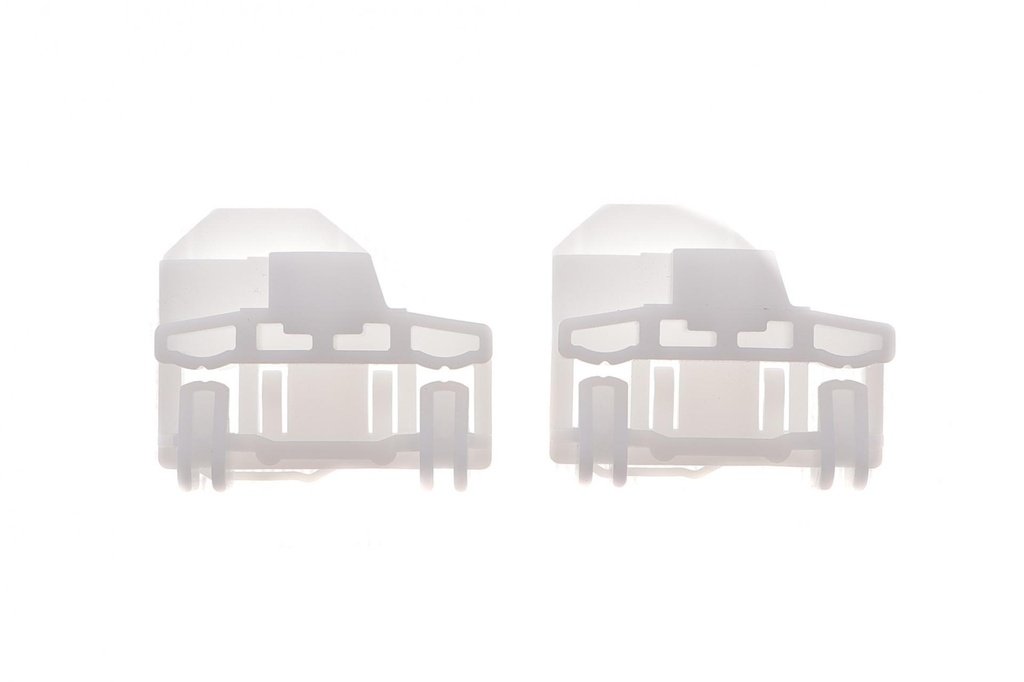Планка направляюча скла дверей (передньої)  (L) Audi A4/VW Passat 94-05