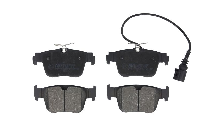Комплект гальмівних колодок задн , AUDI A3, A3 ALLSTREET  CUPRA FORMENTOR, LEON, LEON SPORTSTOURER  SEAT LEON, LEON SPORTSTOURER  SKODA OCTAVIA IV  VW CADDY CALIFORNIA V CAMPER 1.0-2.5 07.19-