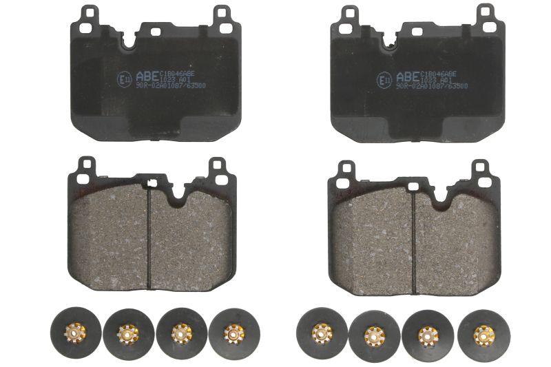 Комплект гальмівних колодок передн , MINI (F55), (F56), (F57), CLUBMAN (F54), COUNTRYMAN (F60) 1.2-2.0D 09.13-