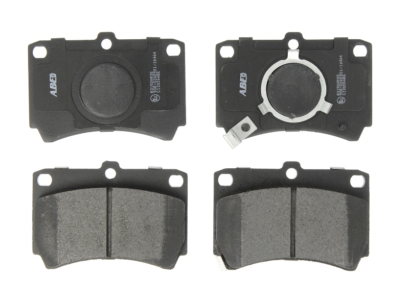Комплект гальмівних колодок передн , KIA RIO I  MAZDA 323 II, 323 III 1.1-1.7D 11.80-02.05