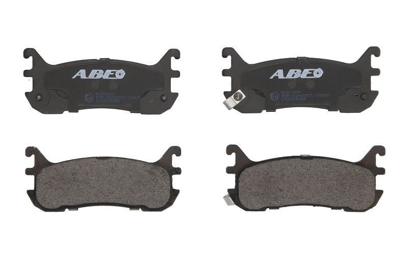 Комплект гальмівних колодок задн , MAZDA 323 C V, 323 F V, 323 P V, 323 S V, MX-5 I, MX-5 II 1.3-2.0D 01.93-10.05
