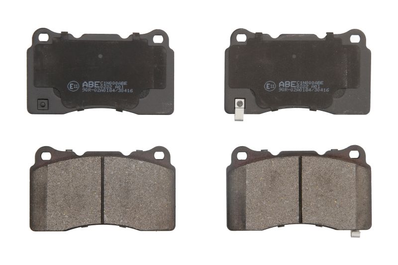 Комплект гальмівних колодок передн , VOLVO S60 I, V70 II  CADILLAC ATS  CHEVROLET CORVETTE  CHRYSLER 300C  DODGE CHALLENGER, CHARGER, VIPER  HONDA CIVIC IX, CIVIC X 1.6-Electric 01.83-