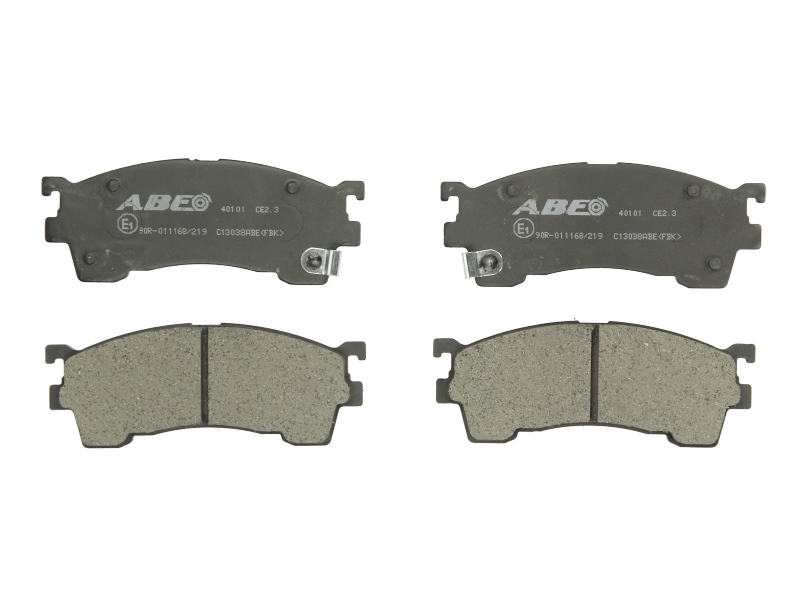 Комплект гальмівних колодок передн , FORD USA PROBE II  MAZDA 323 F V, 323 F VI, 323 S VI, 626 IV, 626 V, E, MX-6, PREMACY, XEDOS 6 1.5-2.5 08.91-03.05