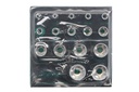 Zestaw nasadek 16 szt., gniazdo / napęd: 1/2  1/4  3/8",, profil: TORX PLUS, rozmiar TORX / E-TORX: 10EPR, 11EPR, 12EPR, 14EPR, 16EPR, 18EPR, 20EPR, 22EPR, 24EPR, 26EPR, 28EPR, 30EPR, 32EPR, 6EPR, 7EP