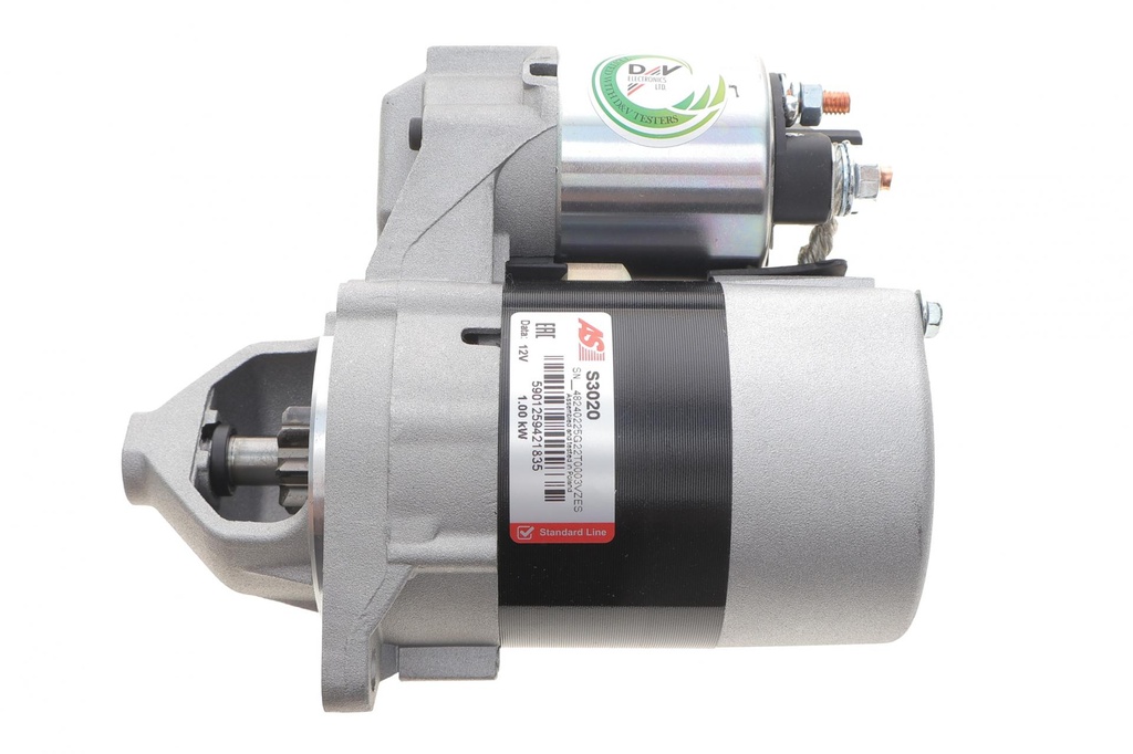 Стартер MB A-class (W168/W169) 1.4-2.1 (M166/M266) 97-12 (12V/1.0kw) (z=8)