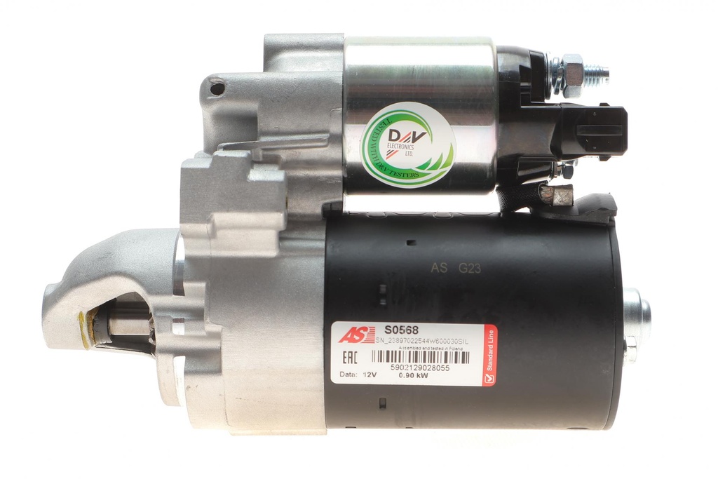 Стартер Citroen Berlingo/Peugeot Partner 1.6 09- (12V/0.9kw) (z=10)